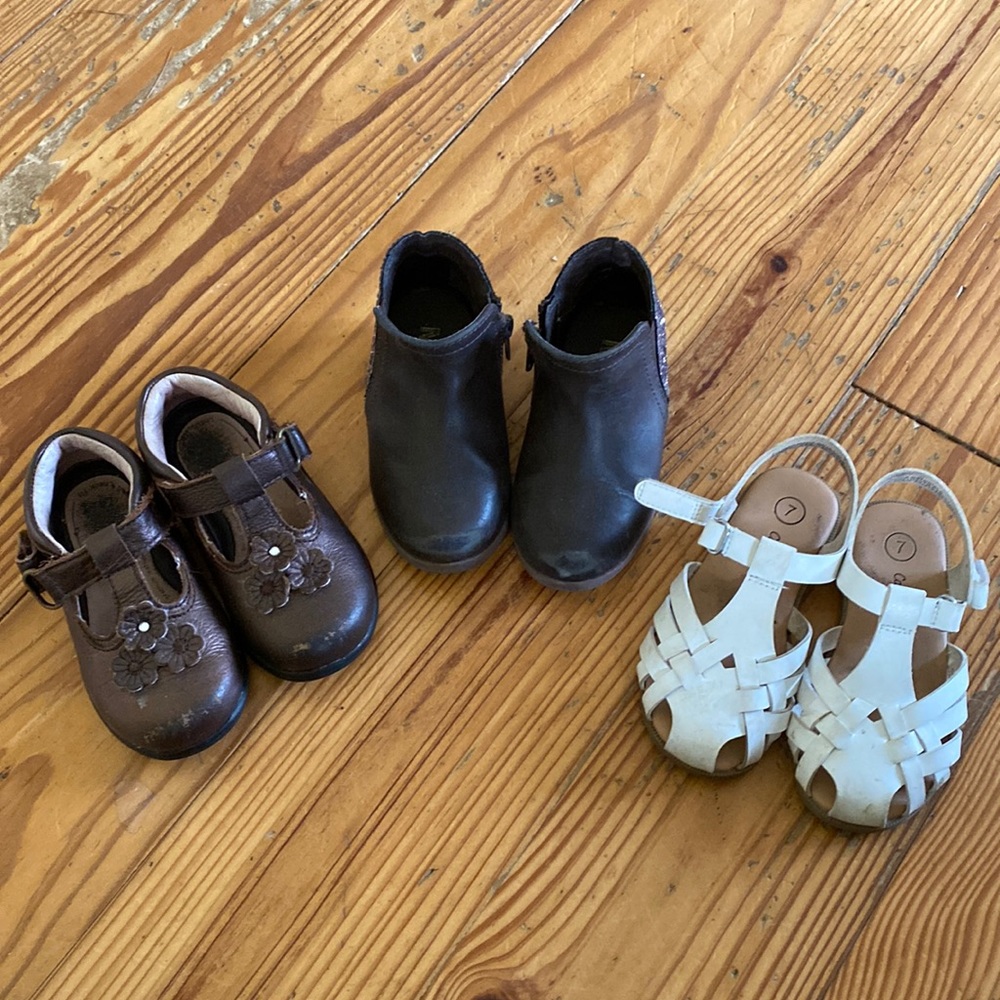 Toddler Size 7 Shoe Lot